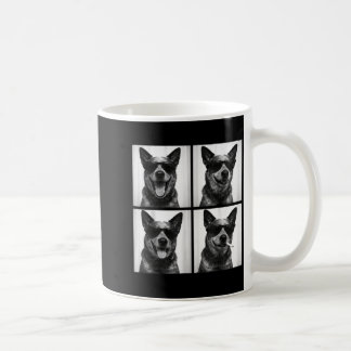 Fotobås Australian Cattle Dog Rolig Hund Selfie Kaffemugg