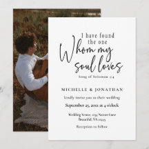 Fotobibel Verse Christian Modern Bröllop