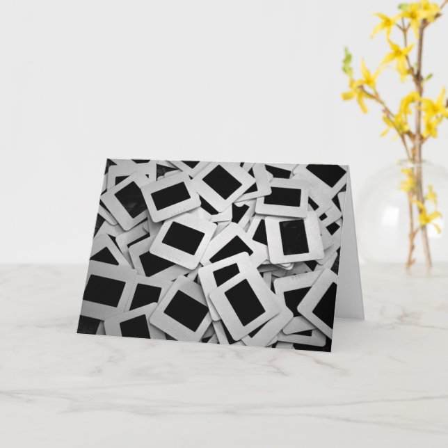 Fotobilder Kort (Gul blomma)