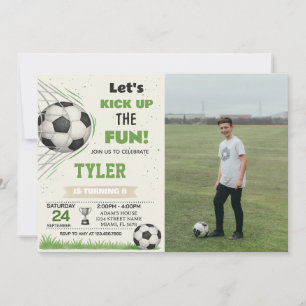 Fotobjud - inbjudan till målfödelsedag