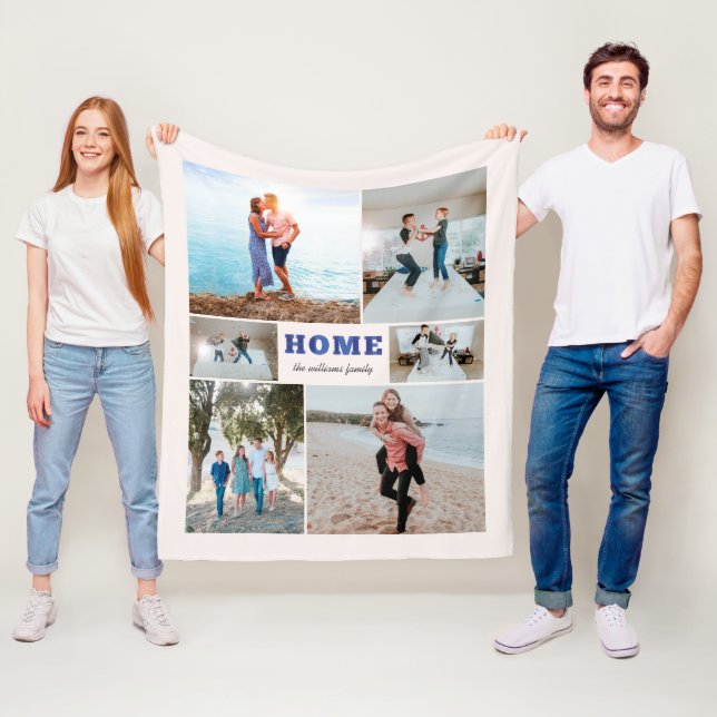 Fotoblankett med Personligen Pets Home Fleecefilt (På plats)