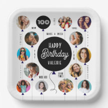 Fotoblegeringar från 100:e födelsedag