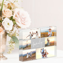 Fotoblock för elegant-familjen