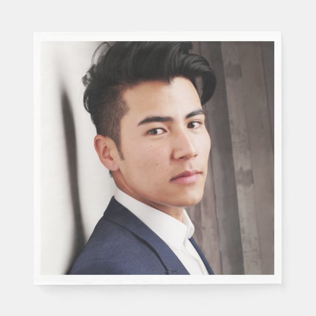 Fotoblöjor: Studentfest Pappersservett (Framsidan)