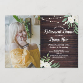 Fotoblommor från Party, trötta trävita blommor frå Inbjudningar