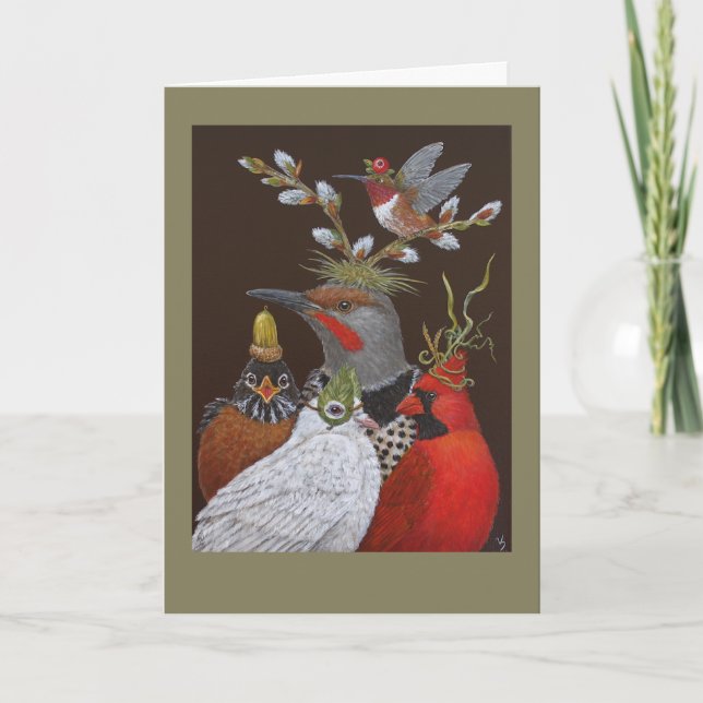 Fotobomb Robbie-hälsningskort Kort (Framsida)