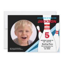 Fotobowling i party blå gult