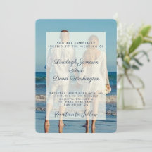 Fotobröllopsinbjudan