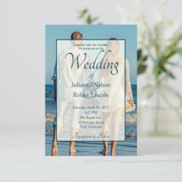 Fotobröllopsinbjudan Inbjudningar