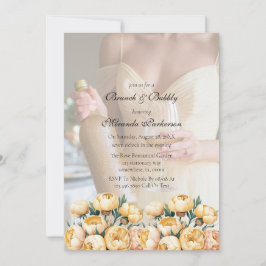 FotoBrunch och Bubly-Gult av Arch Butter-foto Inbjudningar