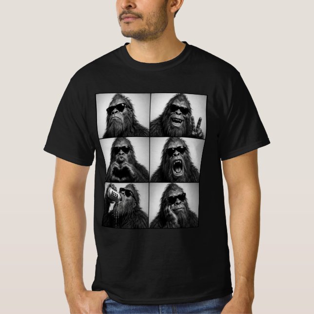 Fotobutik Bigfoot  T Shirt (Framsida)