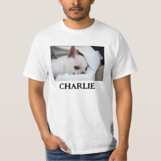 Fotochihuahua namn i din hund-anpassningsbar t shirt