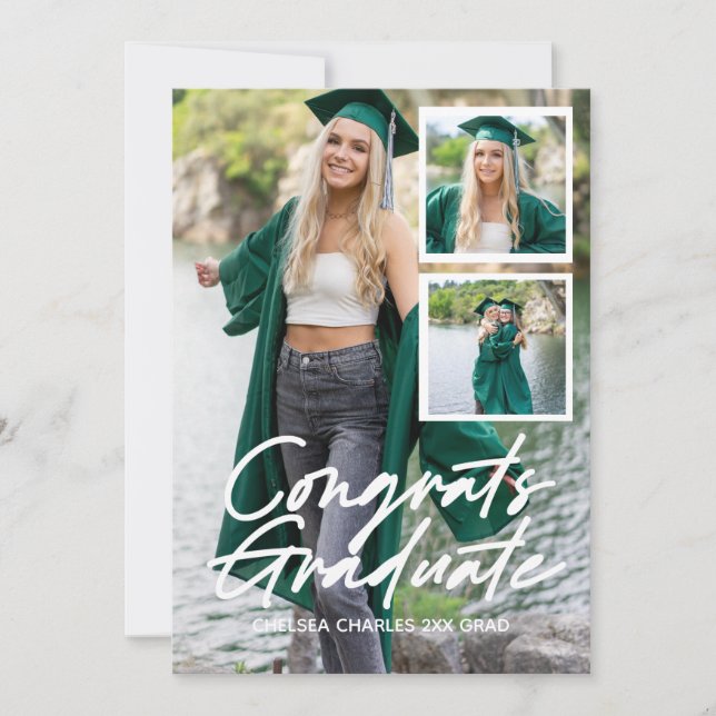 fotocollafe studenten-skriptinbjudan inbjudningar (Framsida)