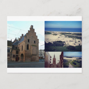 Fotocollage av Haag 2 Vykort