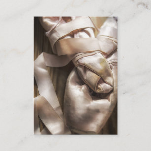 Fotodesign för Luxury Ballet School Visitkort