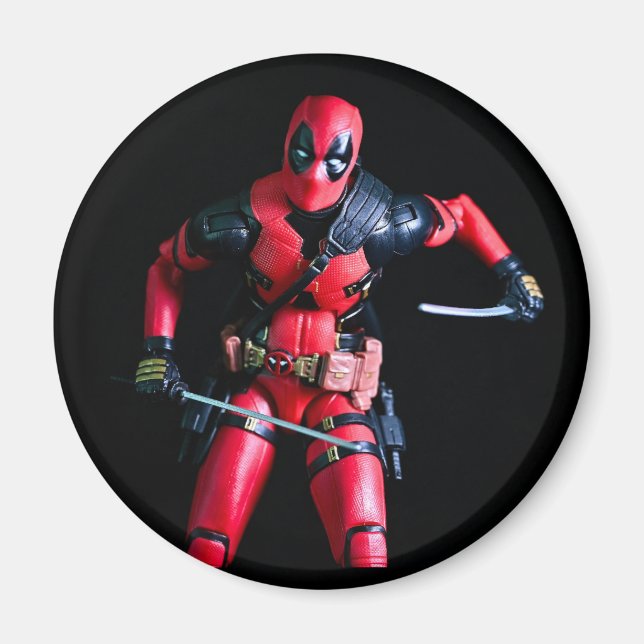 Fotodesign för popkultur leksak magnet (Framsidan)