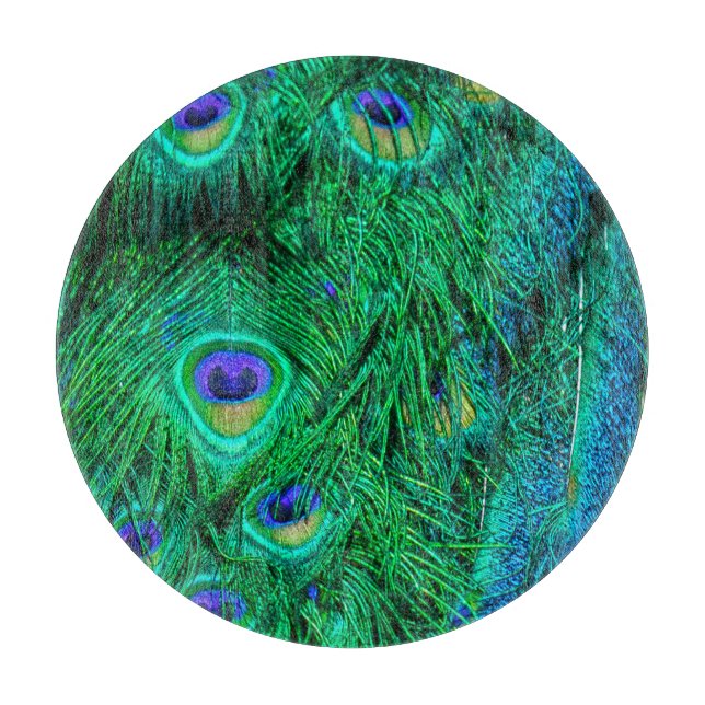 Fotodesign för radikala Peacock-fjädrar (Framsidan)