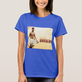 Fotodesign för RONALDO fotbollsspelare T Shirt