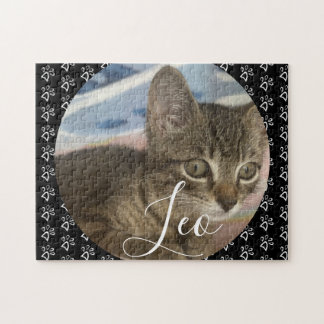 Fotodjur Skriv ut Pet Gift Tass Mönster Namn Pussel