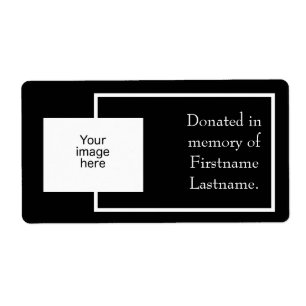 Fotodonationsmärke Fraktsedel