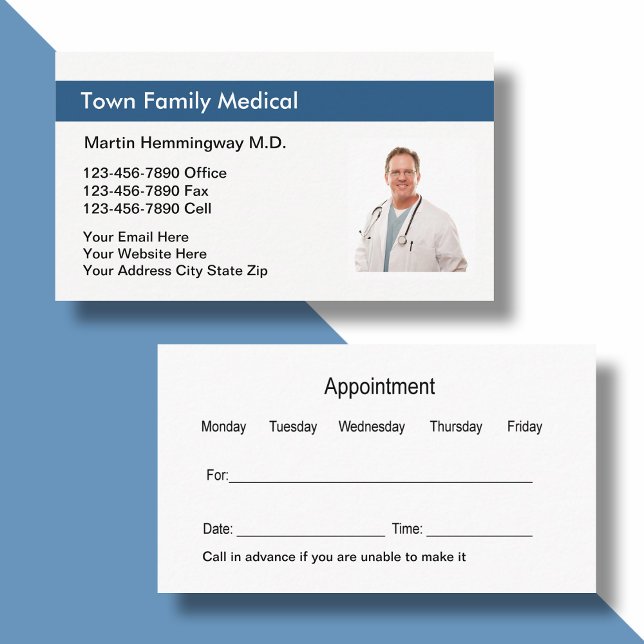 Fotoersättning för familjen Doktor Tidsbeställning Kort (Skapare uppladdad)