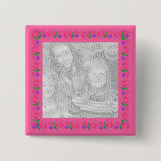 Fotoet för rosablommagränsen knäppas knapp