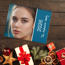 Fotofamiljpresentkalender