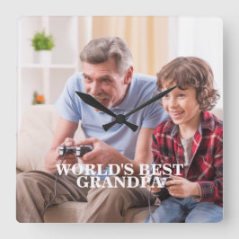 Fotofarfar / Valfri väggklocka