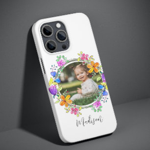 Fotofärgad Blommigt Enkel modern Personlig