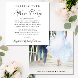 Fotofirande efter bröllop inbjudningar