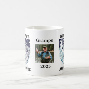 Fotofiske i Grampie Äventyr personalize Kaffemugg