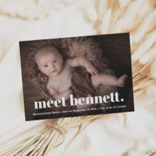 Fotofödelsetal i Modern Namn Baby Meddelande