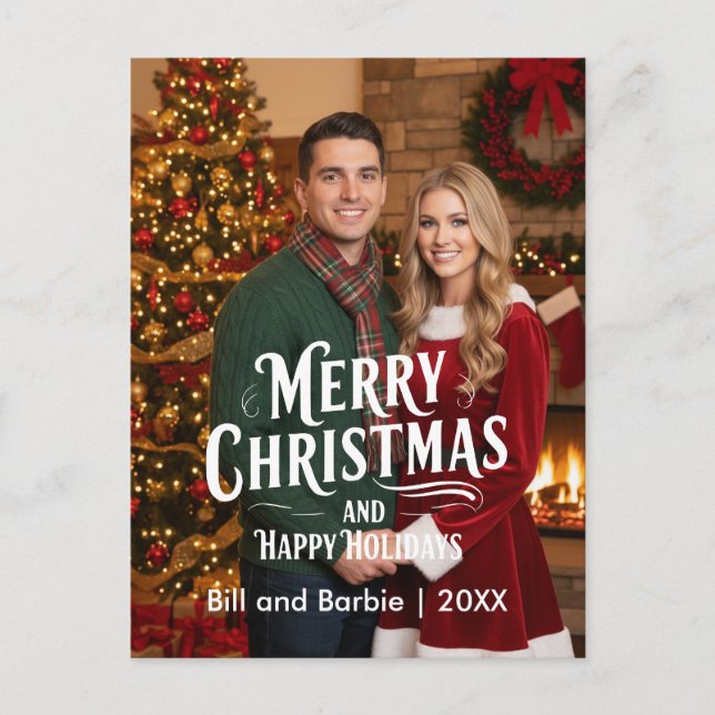 Fotofronten god jul/Glad helg Par (Framsida)