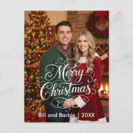 Fotofronten God jul Par Helg Vykort