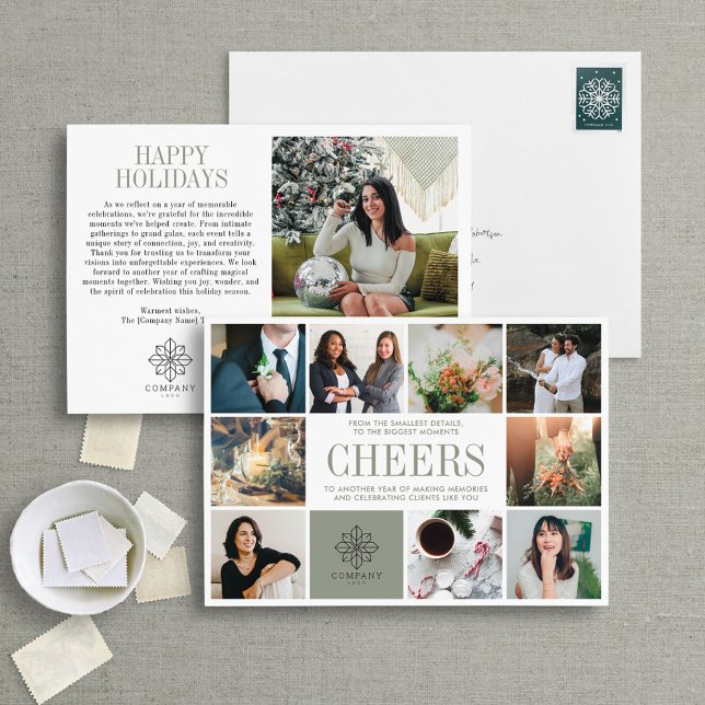 Fotogalleriet Ram Cheers Corporate Helgdag Card Julkort (Skapare uppladdad)