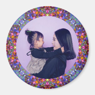 Fotogåva från Mamma Mamma Pojke i New Mor på dagen Magnet