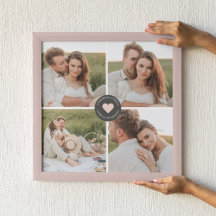 Fotogåva från Modern Collage Personlig Family Foto