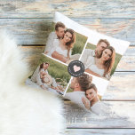 Fotogåva från Modern Collage Personlig Family Foto Kudde<br><div class="desc">Fotogåva från Modern Collage Personlig Family Foto Gift</div>