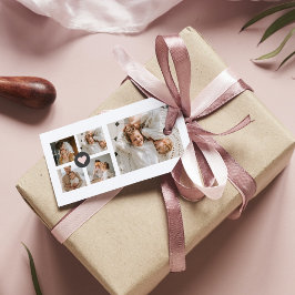 Fotogåva från Modern Collage Personlig Family Foto Presentetikett