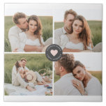 Fotogåva från Modern Collage Personlig Family Kakelplatta<br><div class="desc">Fotogåva från Modern Collage Personlig Family</div>