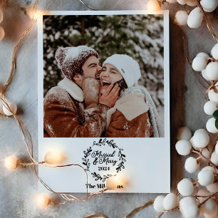 Fotogift och merry julkort