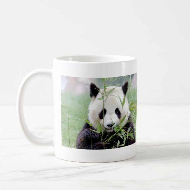 Fotogigantisk panda, djur 0004. kaffemugg (Vänster)