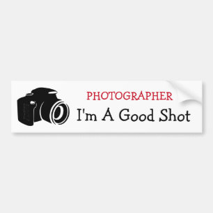 Fotograf, Bra Shot Bildekal