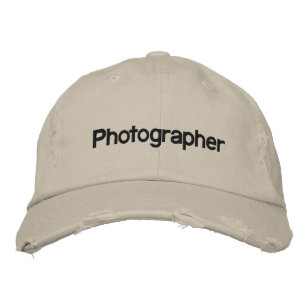 Fotograf Broderad Keps