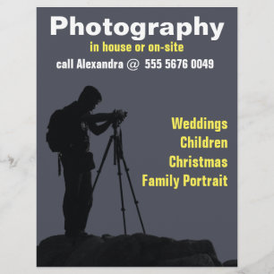Fotograf Business Photos Trustworthy Flyer