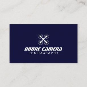Fotograf Drone Aerial Video & Photography Navy Visitkort