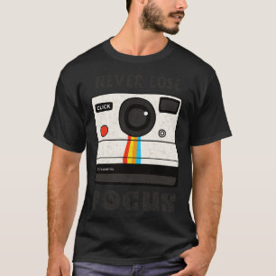 Fotograf Focus 70s Photo Camera Vintage T Shirt