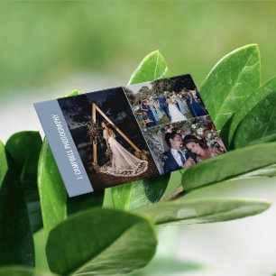 Fotograf för Ash Blue Photo Collage Professionell Visitkort