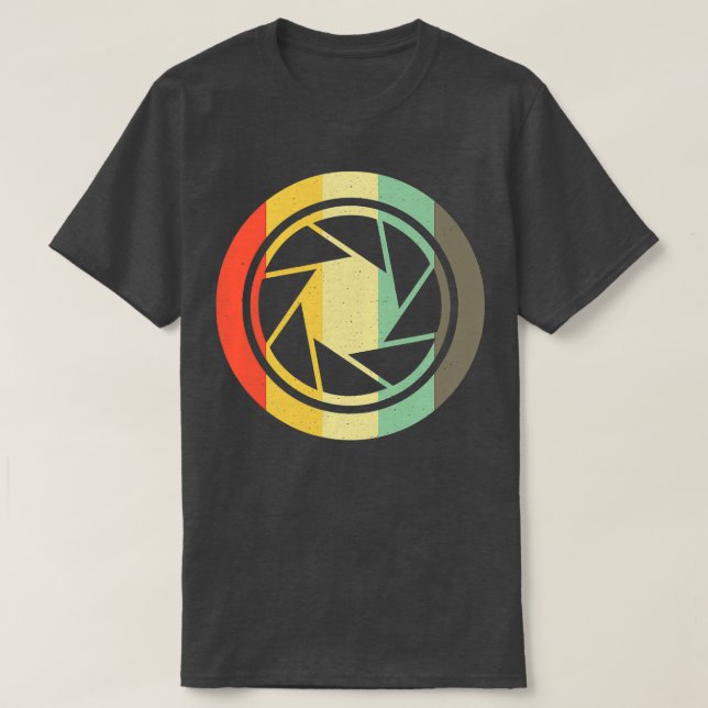 Fotograf för ljuskameror  t shirt (Design framsida)