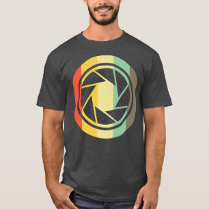 Fotograf för ljuskameror t shirt